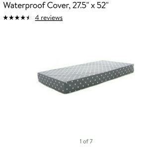 Crib/Toddler bed Mattress COVER only